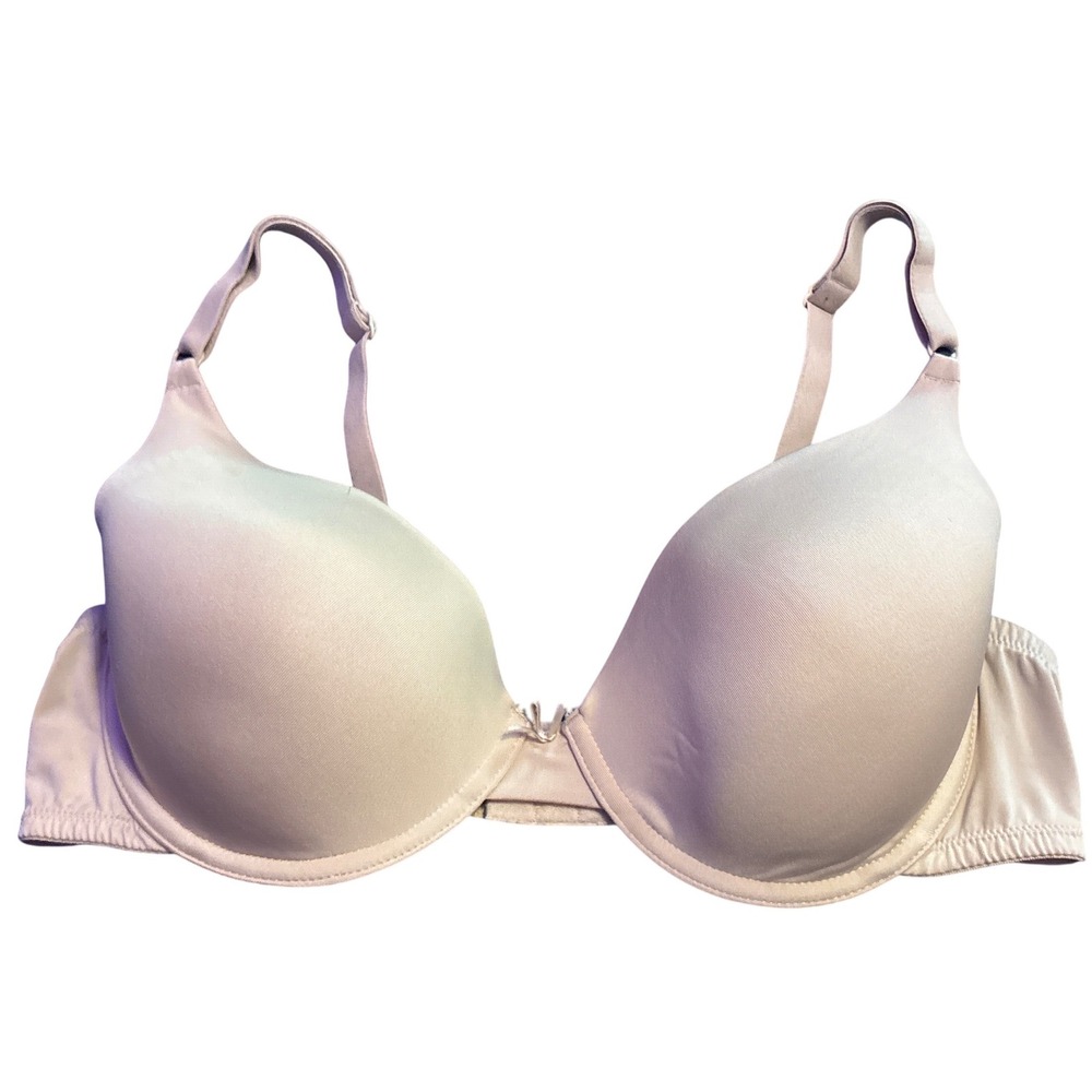Maidenform Nude T-Shirt Bra Padded Underwire Adjustable Full Figure 40C